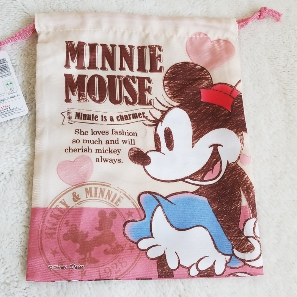 Minnie Mouse Drawstring bag